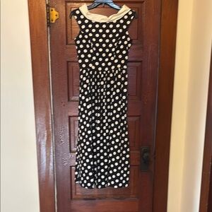 Vintage Polka Dot Party Dress